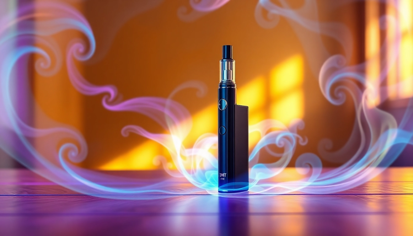 Discover where to buy dmt with a striking DMT vape pen highlighted against colorful psychedelia.
