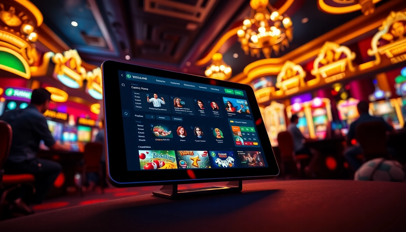 Experience the excitement of winvn88.live with dynamic online gambling elements.