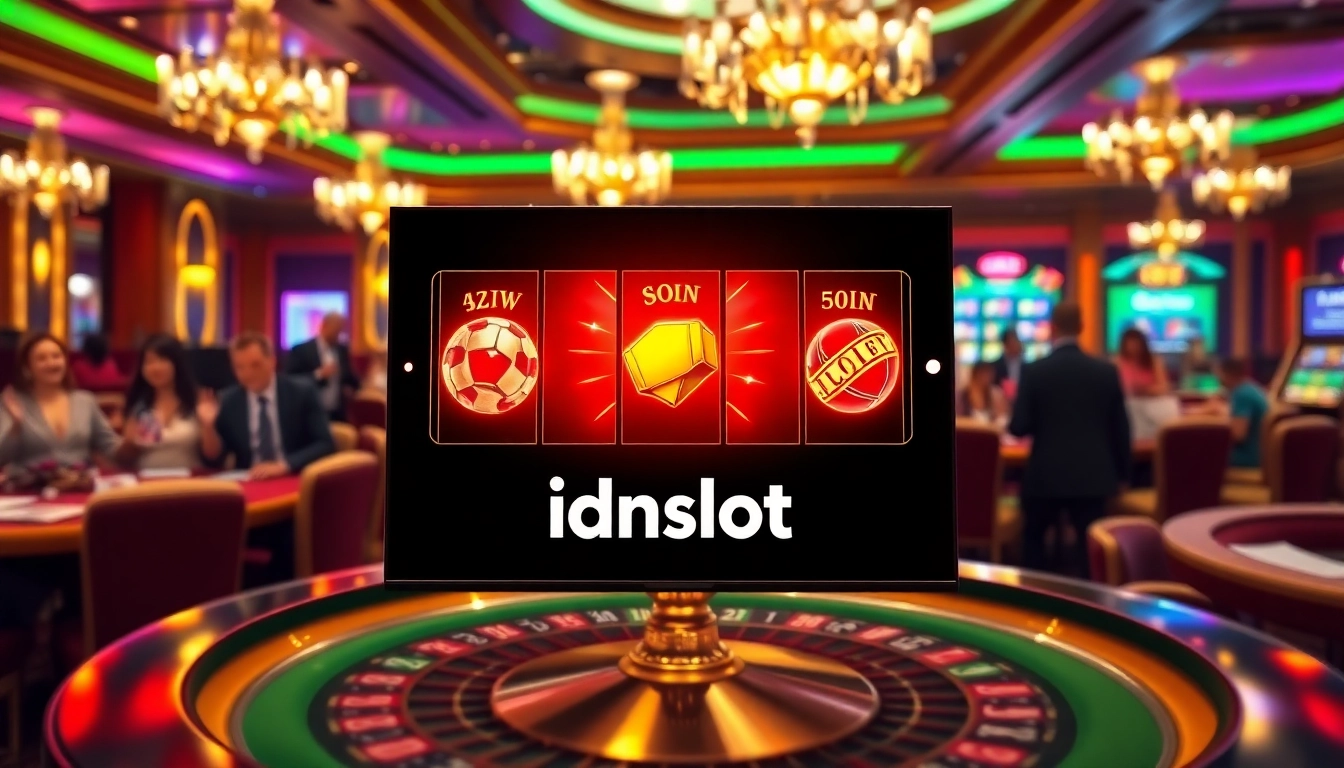 Experience thrilling gameplay at idnslot with dynamic slot machines and gaming excitement.