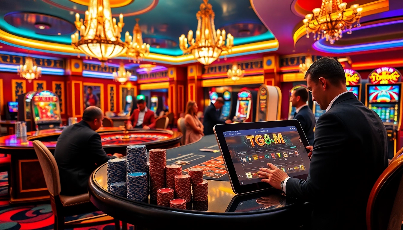 Play slots and win big at https://tg88m.com/ with exciting casino visuals showcasing luxury gaming.