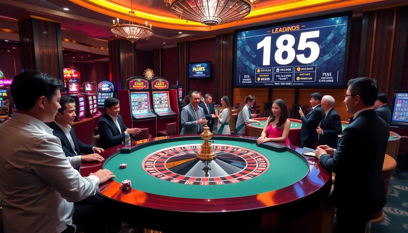 Engage with the excitement of F168 55 at a vibrant casino with roulette and poker.